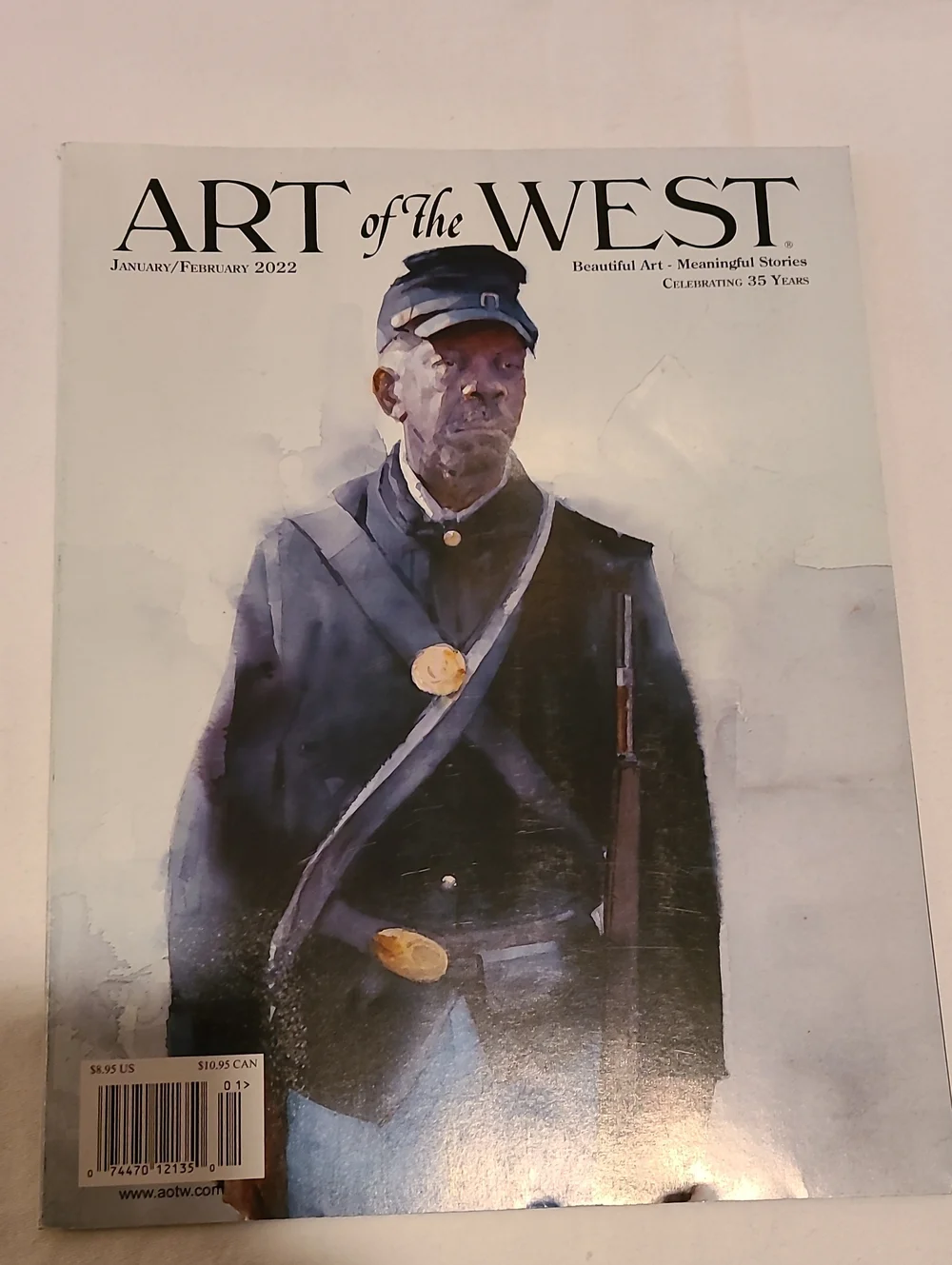 Art Of The West 3 Issues, Beautiful Art & Stories Magazine Jan 2022 Sep Nov 2021